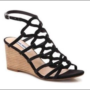 Steve Madden Christina Wedge Caged Sandals